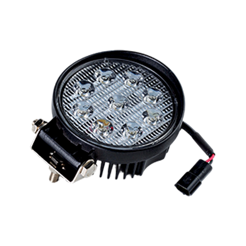 IP67 001 Těžké 9-LED kulaté pracovní světlo pro průmyslová vozidla