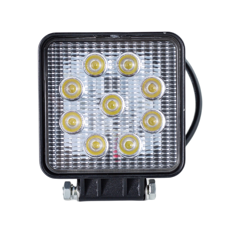 IP67 002 Robustní 9-LED čtvercové pracovní světlo pro průmyslová vozidla