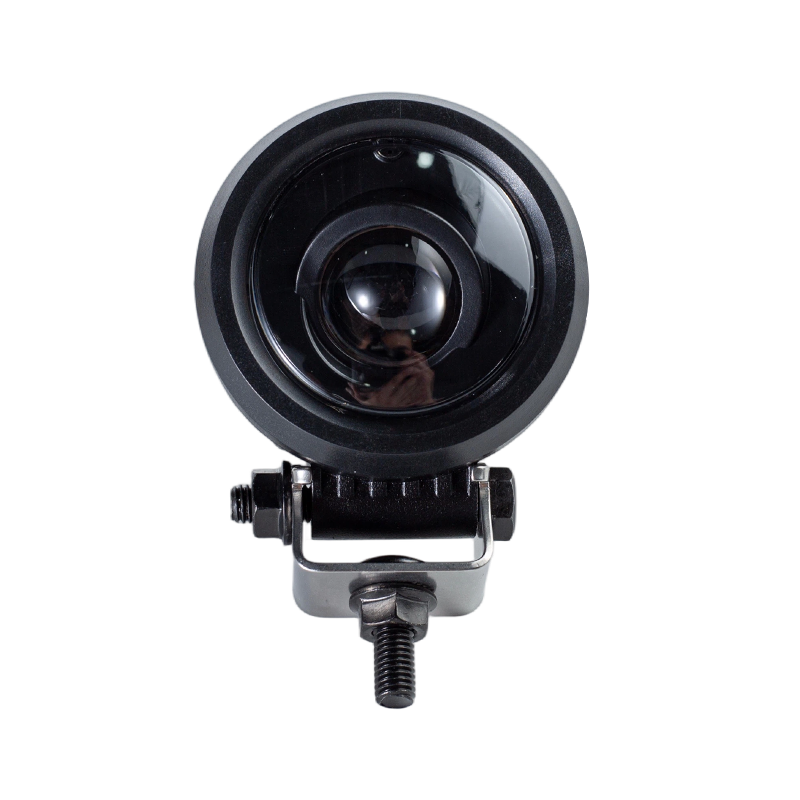 Bezpečnostní výstražné světlo pro vysokozdvižný vozík IP67 5W DC9-80V šikmé kulaté modré bodové