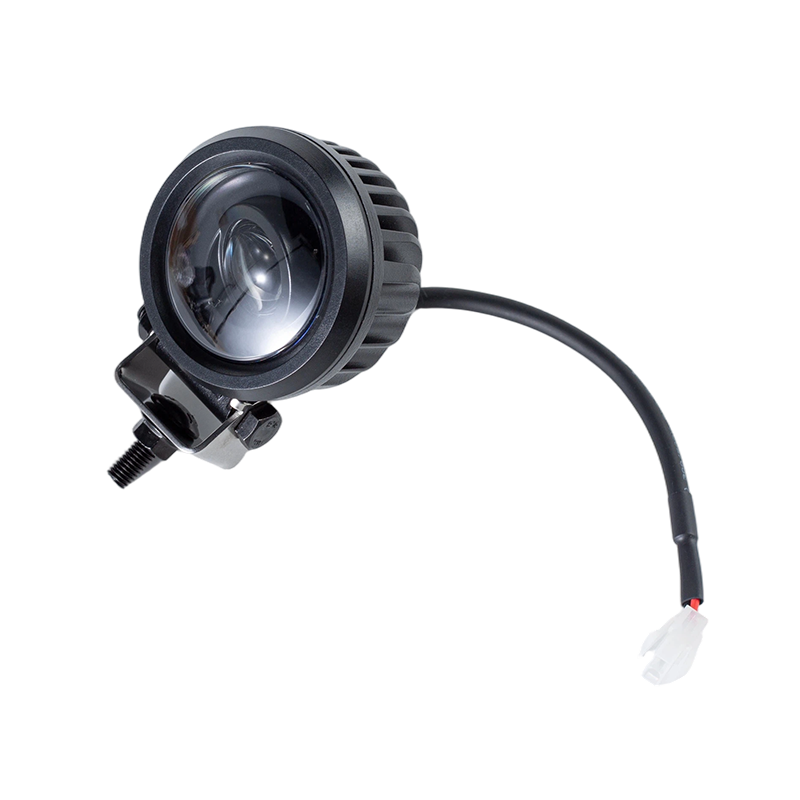 Bezpečnostní výstražné světlo pro vysokozdvižný vozík IP67 5W DC9-80V šikmé kulaté modré bodové