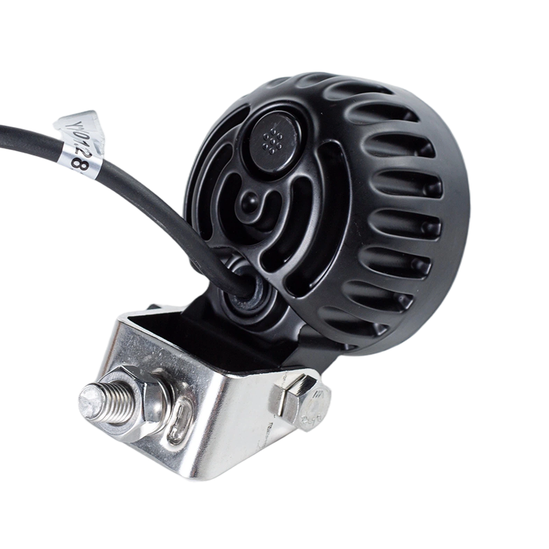 IP67 5W DC9-80V kulatý vysokozdvižný vozík s červeným/modrým paprskem Výstražná kontrolka nebezpečné oblasti