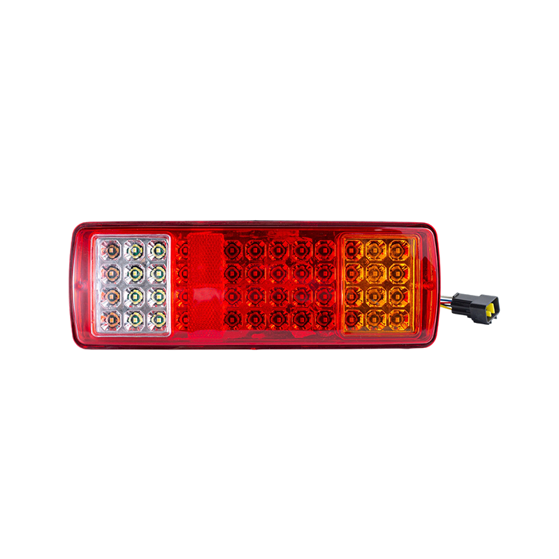 FLDJ-SSWD-002 IP55 6W DC12-24V 3-barevné integrované zadní zadní světlo LED (směrovka + obrysové světlo + zpětné světlo)